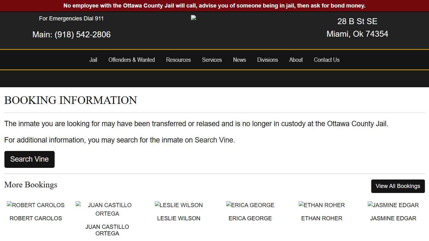 - Ottawa County Sheriff's Office